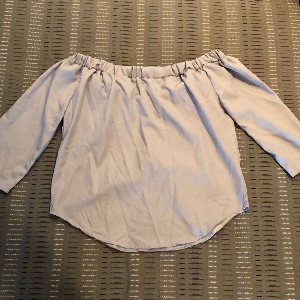 Off the shoulder blouse